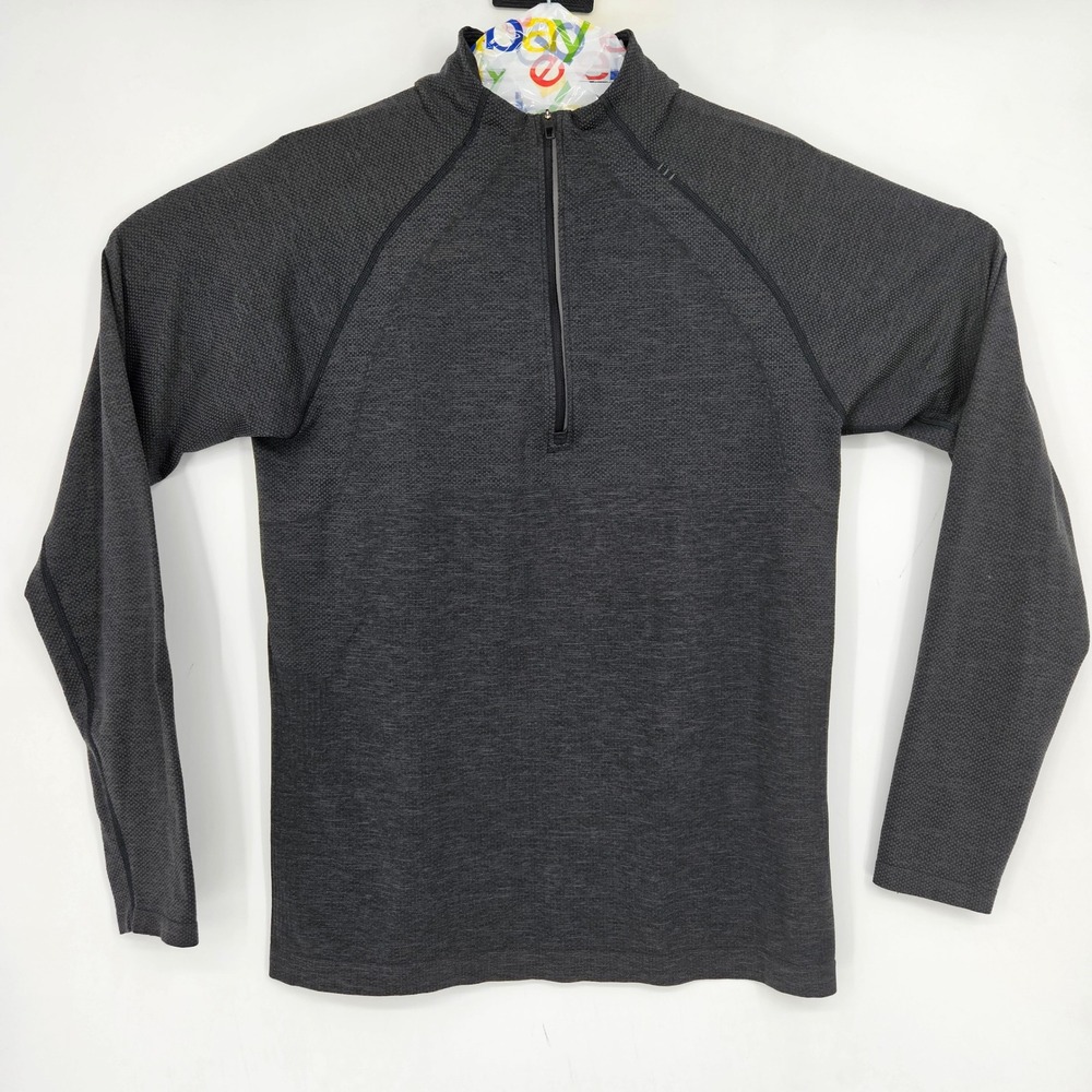Lululemon Sweatshirt Mens Medium Performance Long Sleeve Activewear Athleisure